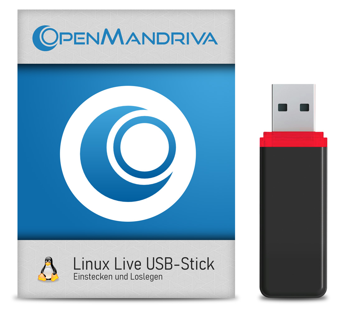 OpenMandriva Lx Linux Betriebssystem auf 32 GB USB 3.0 Stick